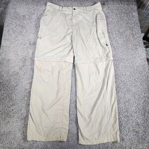 Under Armour‎ Pants Mens 40x32 Khaki Convertible Cargo Ripstop Utility Hiking